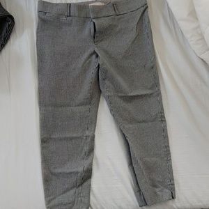 Banana Republic Sloan Fit Houndstooth pants 10 P